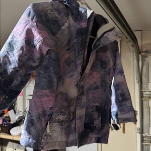 All in Motion Gray and Purple Jacket